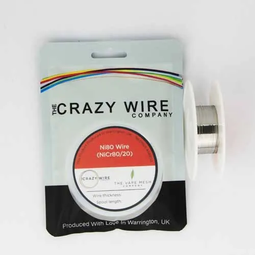 [241] Crazy Wire - Flat Ribbon Wire NI80 - 100m