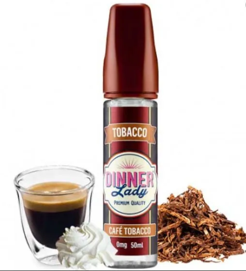 [9222] Dinner Lady - Tobacco - Café Tobacco - 20- 60 ml