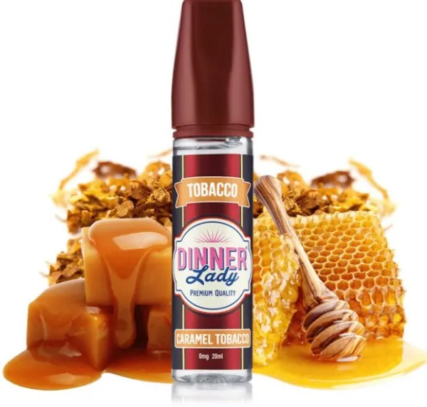 [9224] Dinner Lady Tobacco - Caramel Tobacco - 20- 60 ml