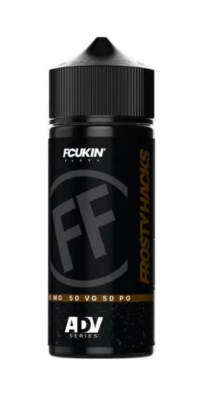Fcukin' Flava- Black - Frosty Hacks - 120 ml