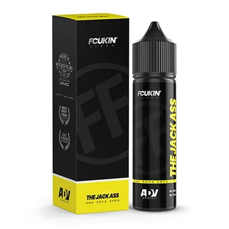 Fcukin' Flava- Black - The Jack Ass - 60 ml