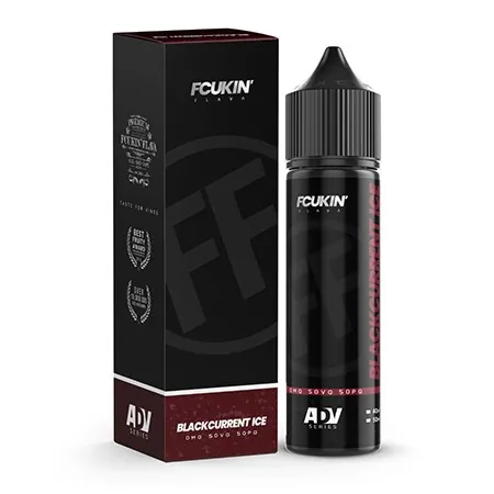 Fcukin' Flava-Black-Blackcurrant Ice - 60 ml