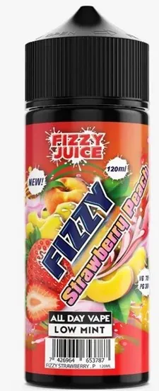 [7218] Fizzy Strawberry Peach 120 ml