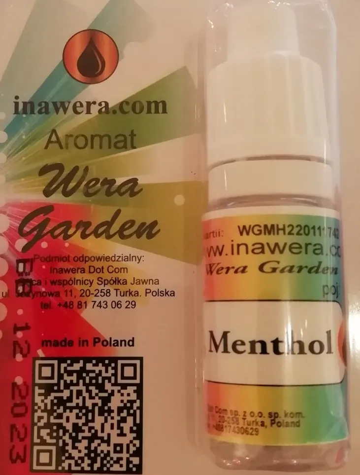 Inawera Aroma / Flavorika 10 ml. - Menthol