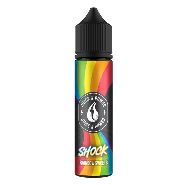 [9263] Juice N Power - SHOCK Rainbow Sweets 50- 60 ml
