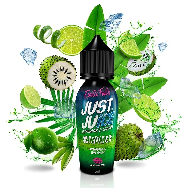 Just Juice - Exotic - Guanabana & Lime ICE- 50 ml