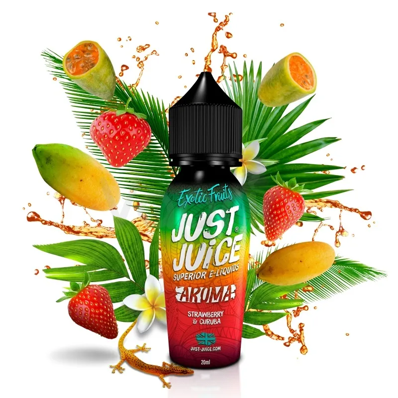 [9250] Just Juice - Exotic - Strawberry & Curuba - 50 ml