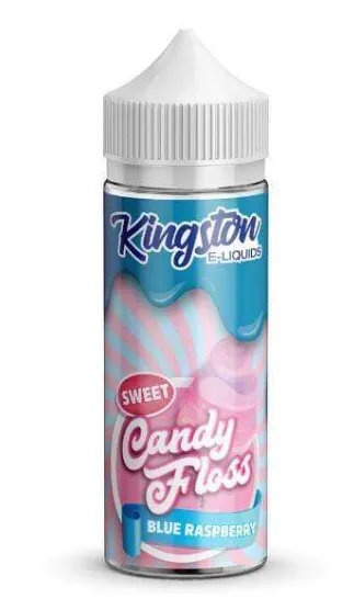 [8259] Kingston Shortfill Candy Floss Blue Raspberry 100 ml