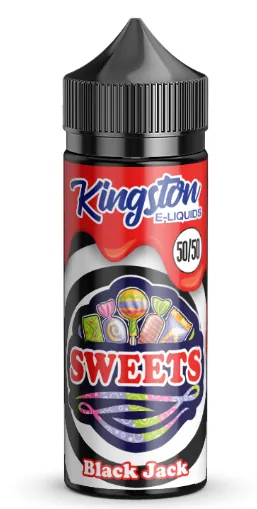 [8268] Kingston Shortfill Sweets Blackjack 100 ml
