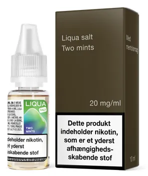 LIQUA Salt 10 ml - Two Mints 20mg