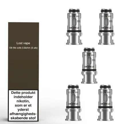 [5611] Lost Vape UB Coils 0.8ohm (5pcs)