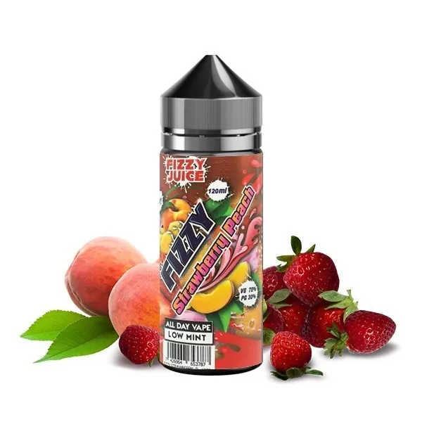 Mohawk and Co. Fizzy Strawberry Peach - 100 ml