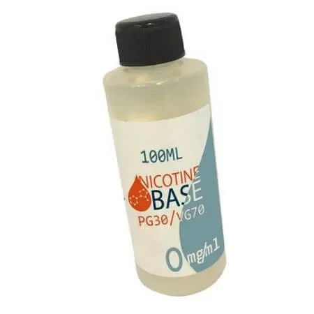 Nicotine Base - PG30/VG70, 0mg / 100 ml