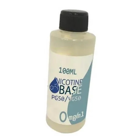 [4013] Nicotine base - pg50/vg50, 0mg / 100 ml