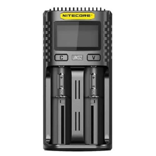 Nitecore UMS2 USB 2-Slot Oplader