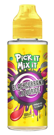 Pick it Mix it Blackcurrant Liquorice 100 ml