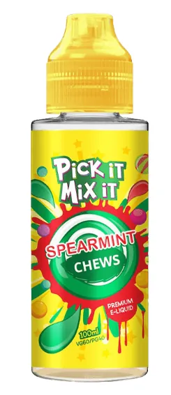[8276] Pick it Mix it Spearmint Chews 100 ml