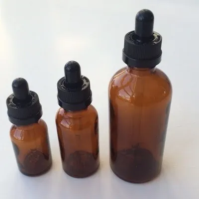 [308] Round Glass Bottle - 30 ml.
