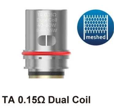 SMOK 5pcs TA - Dual Mesh coil 0.15 ohm