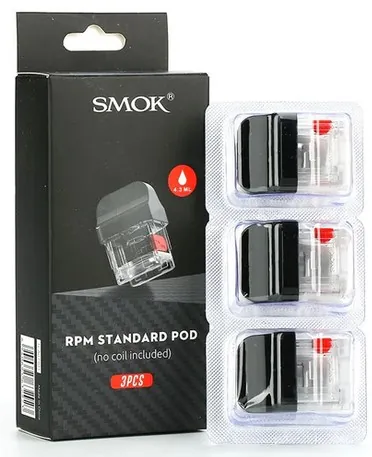 SMOK RPM 40 Empty 4.3ml Pod Cartridge - 3pcs
