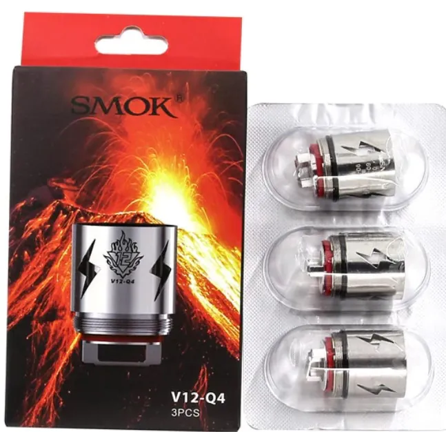 [1911] SMOK V12 Q4 Replacement Coil - 0.15ohm 3 pcs.