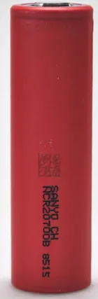 [8572] Sanyo 20700B 4000mAh 15A Flat Top Battery