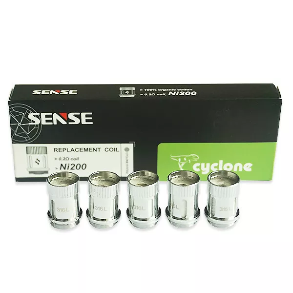 [7241] Sense Cyclone Sub-ohm Coil – Ni200 (5 pcs.)