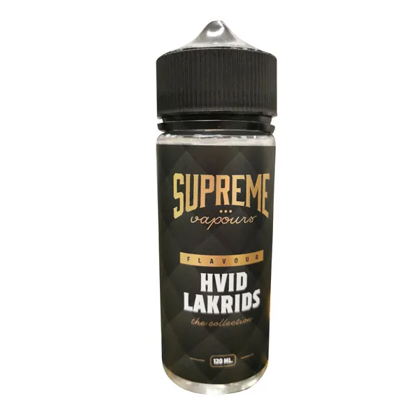 [9310] Supreme vapours - Hvid lakrids - 120 ml