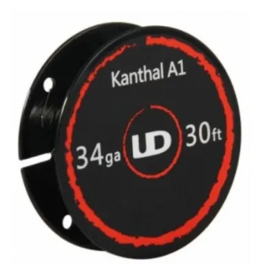 [778014] UD Kanthal A1 34GA wire 30ft.