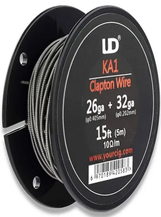 UD Kanthal A1 Clapton Wire 26GA+32GA 5 Meter