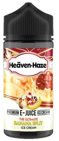 Ultimate Banana Split Ice Cream- Heaven Haze 100 ml