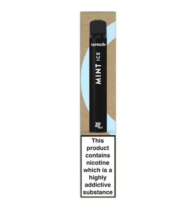 [24996] Vapeson E Disposable Mint Ice 20mg