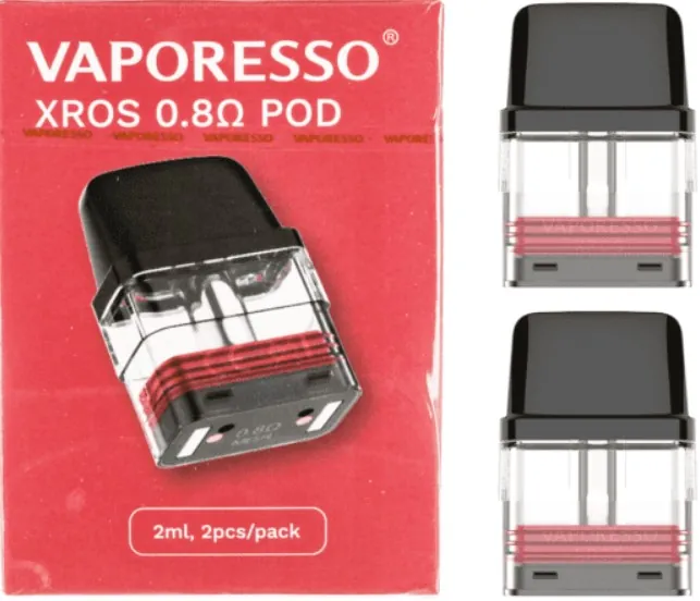 Vaporesso XROS Pods 0.8ohm (2 stk.)