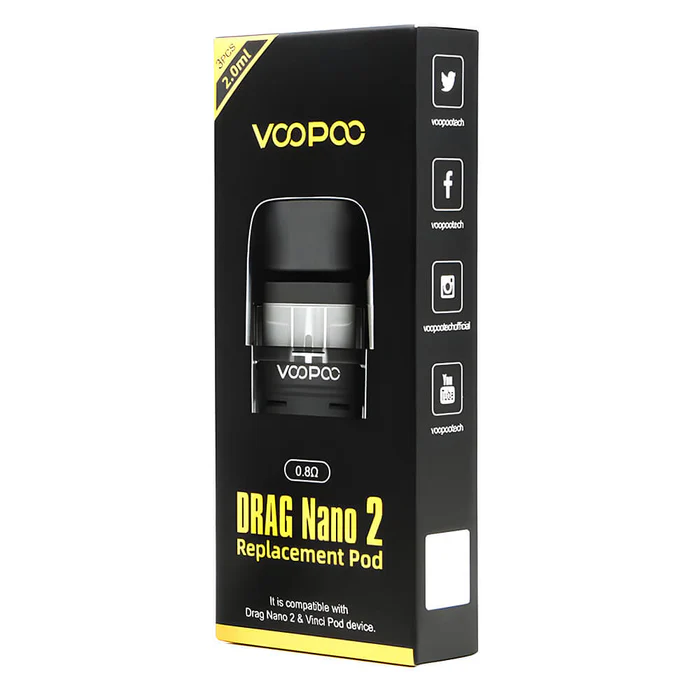 Voopoo - Drag Nano 2 Replacement pod 0,8
