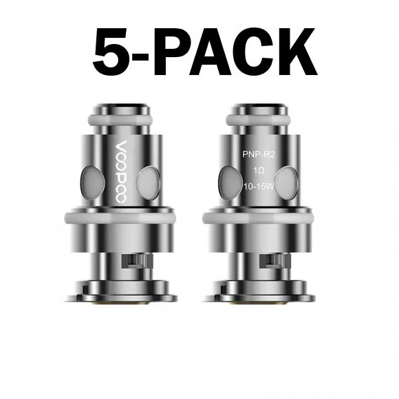 Voopoo PnP-R2 - 1.0O 10-15W MTL 5 - pcs