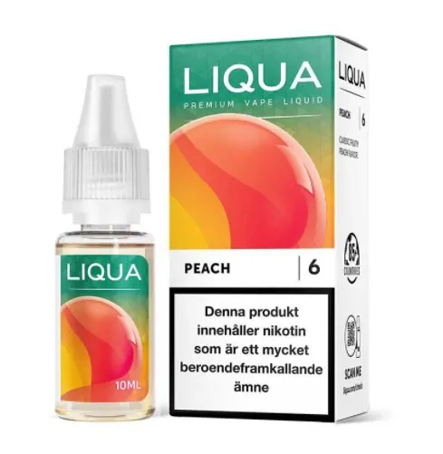 Liqua Peach - 10 ml (0mg)