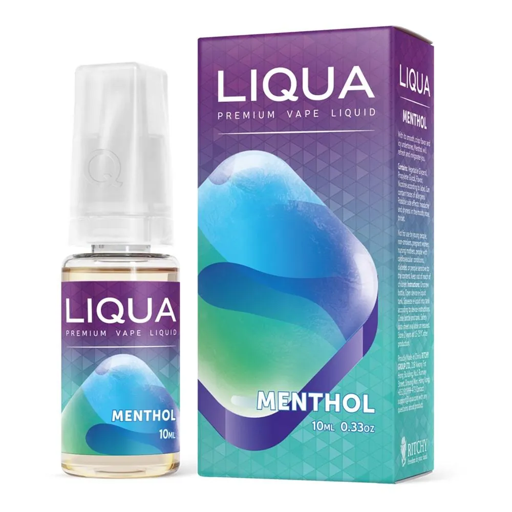 Liqua Menthol - Sweden - 10 ml (12mg)