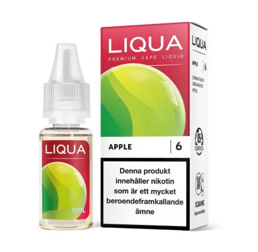 Liqua Apple -10 ml (0mg)