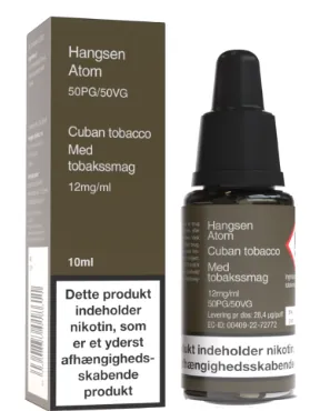 Hangsen Cuban Tobacco 10 ml 50pg/50vg
