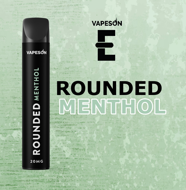 Engangs e cigaret, Rounded menthol